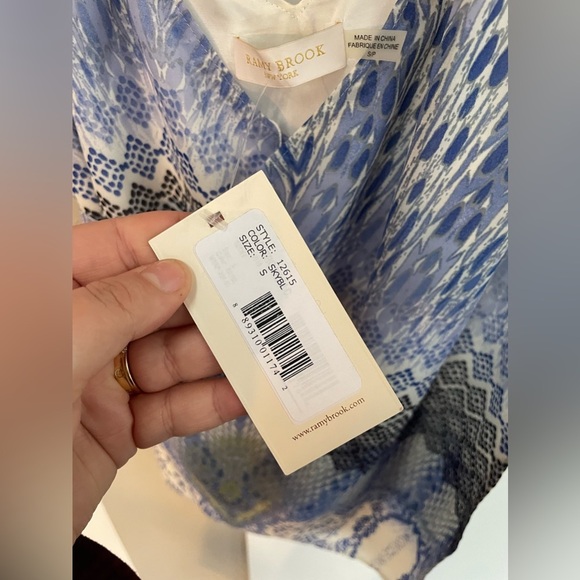 ramy brook becky wrap crossover tank top - Picture 7 of 10